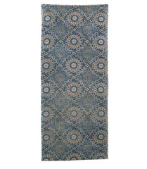 A Beautifully Dyed Length of Katazome Cotton: Interesting Reverse Side