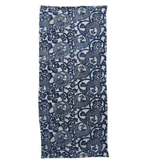 A Length of Jishiro Katazome: Hand Spun Cotton and Blue-on-White