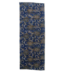 A Length of Elaborately and Delicately Patterned Katazome: Rich Color