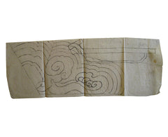 A Hand Drawn Roof Tile Design #1: Meiji Era