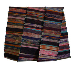 A Multi-Colored Sakiori Obi: Beautiful Texture