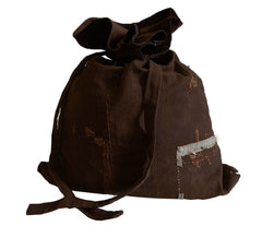 A Sakabukuro Bag: Repurposed Sake Filters