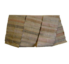 A Pale Toned Sakiori Obi: Rag Woven Kimono Sash