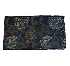 A Set of 7 Katazome Swatches #3: Indigo Dyed Cotton