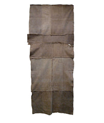 A Very Large, Tattered, Hand Stitched Mat: Pieced Sakabukuro