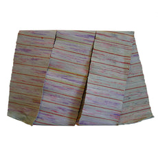 A Subtly Toned Sakiori Obi: Rag Woven Kimono Sash
