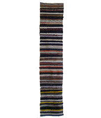 A Length of Beautifully Textured Sakiori Cloth: Wonderful Colors