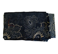 A Set of Indigo Dyed Cotton Katazome Swatches: #2