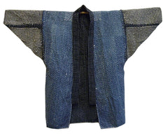 A Densely Sashiko Stitched Hanten: Reversible
