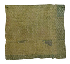 A Length of Colored Cotton Sashiko Stitching: Layers and Applied Pattern