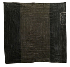 A Layered, Sashiko Stitched Kotatsugake: Hanten Panels