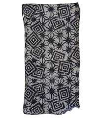 A Jazzy Sashiko Stitched Resist Dyed Pad: Diaper or Zokin