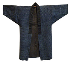 An Intensely Sashiko Stitched Layered Cotton Jacket: Countless Small Stitches