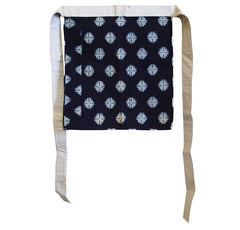 A Densely Sashiko Stitched Apron: Mid to Late 20th Century Kasuri