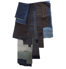 A Group of Old Cloth Fragments: 15 Pieces of Varied Size