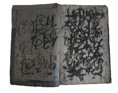 An Old Book of Rubbings: Lots of Scribbles