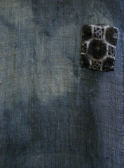 A Patched Length of Hemp Mosquito Netting: Mottled Color