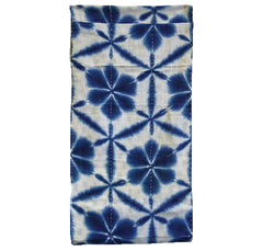 A Layered and Stitched Sekka Shibori Diaper: Kasuri Lining