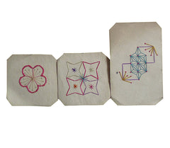 A Set of Three Semamori Stitches: Protective Amulets