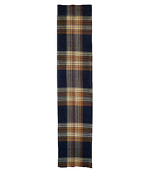 A Panel of Handwoven Complex Plaid: Prismatic Effect