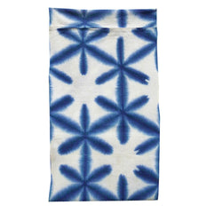 An Itajime Shibori Diaper: Snow Flowers and Tortoiseshell