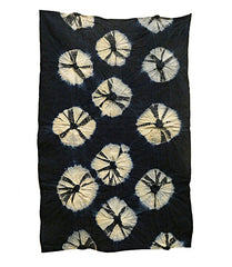 A Boldly Dyed Shibori Cloth: Stitched Loop