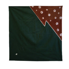 A Shibori Dyed Furoshiki: Traditional Carrying Cloth
