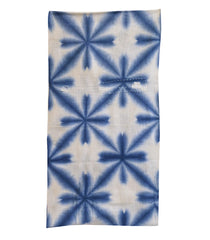 A Patched and Mended Shibori Diaper: Itajime Method