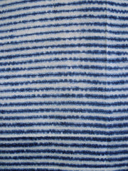 A Length of Chidori Shibori: Stitched Horizontal Stripes