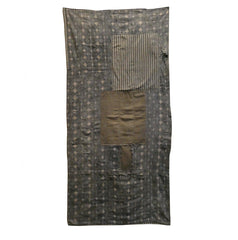 A Pieced and Stitched Katazome Shikimono: Unusual Neutral Color Palette