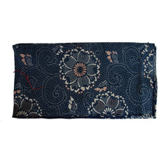 A Set of 7 Katazome Swatches #2: Indigo Dyed Cotton