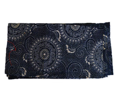 A Set of Indigo Dyed Cotton Katazome Swatches: #1