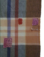 A Mid Twentieth Century Boro Panel: Multicolored Patches