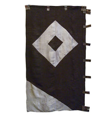 A Silk Flag: Dramatically Graphic Design with Paper Tabs