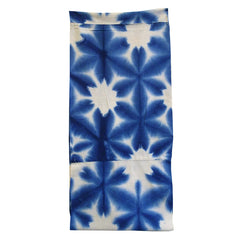 A Sekka Shibori Diaper: Snow Flower in Indigo
