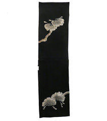 A Kimono Sleeve: Hand Painted Pine Trees