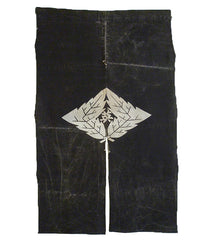 A Battered, Well-Worn Noren: Fascinating Crest