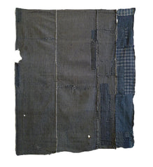 An Off-Square Boro Panel: 19th Century