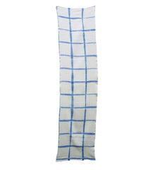 A Length of Soft Itajime Shibori Cotton: Loose Grid
