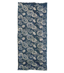 A Length of Cotton Mesh: Figured Starched Mosquito Netting