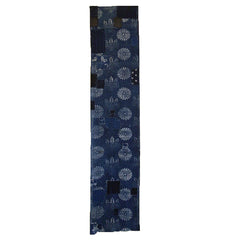 A Lavishly Patched Katazome Panel: Old Mending