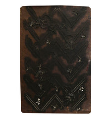 A Katagami Cut from Re-used Paper: Charming Images and Handwriting