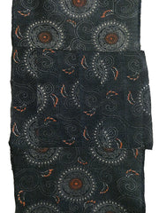 A Length of Katazome Cotton: Twelve Separate Pieces