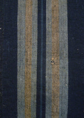 A Long Length of Hand Woven Striped Cotton: Bold Design
