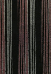 A Length of Woven Gradient Stripes: Thick Cotton Yarn
