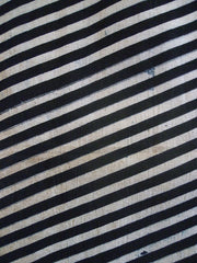 A Length of Blurred and Rustic Katazome: Diagonal Stripes