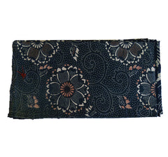 A Set of 7 Katazome Swatches #4: Indigo Dyed Cotton