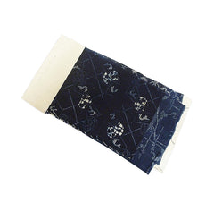 A Swatch Book of 6 Old Katazome Pieces: Indigo Dyed Cotton