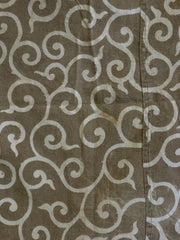 A Large, Cotton Karakusa Furoshiki: Wonderful Fading and Patina