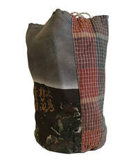 A Pieced Cotton Bag: Tabbed Top and Paper Twine Cord